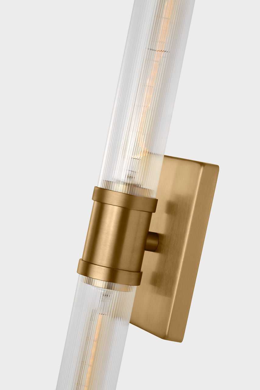 Visual Comfort Studio Canada - 4665002CF-848 - Two Light Vanity - Keaton - Satin Brass/Satin Brass