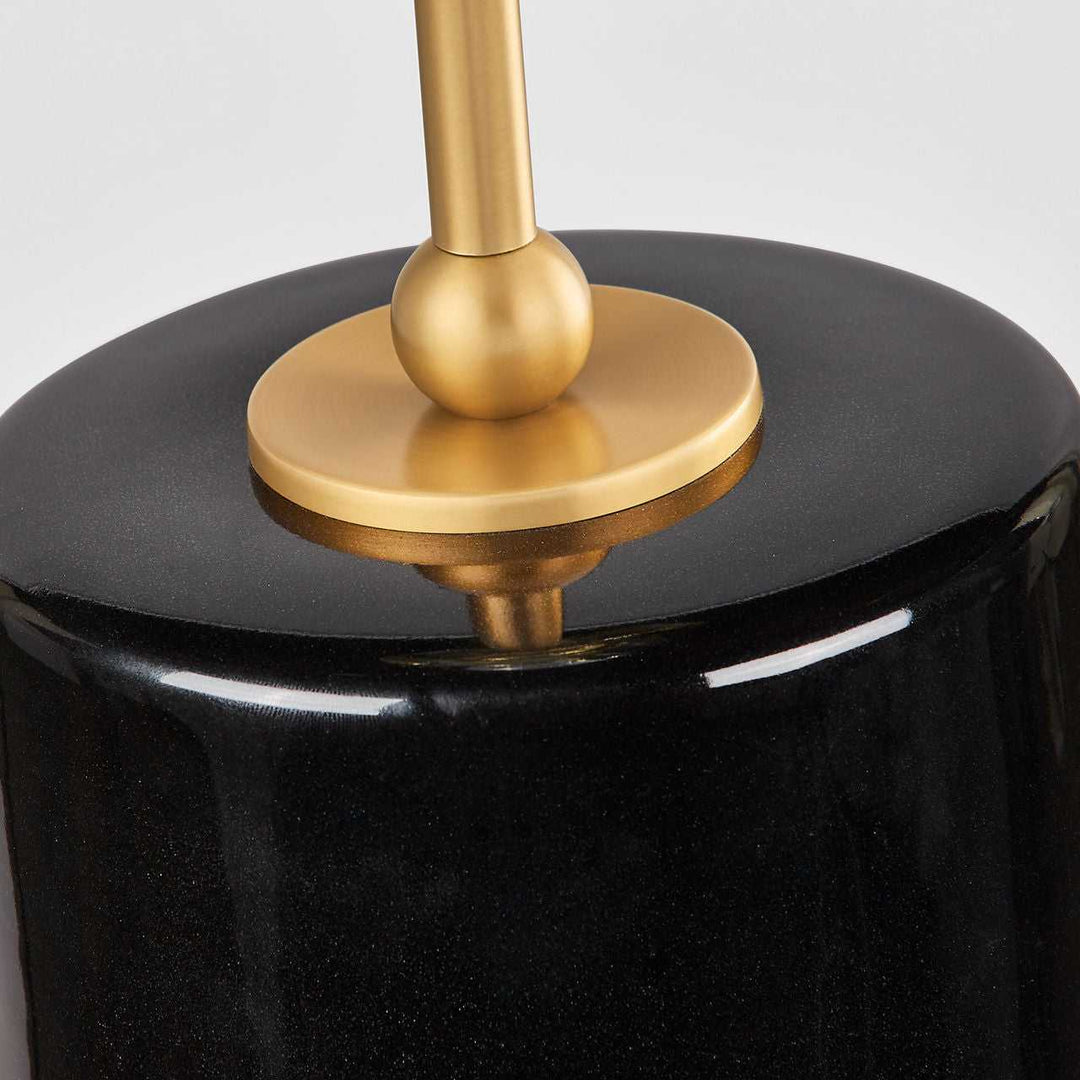 Visual Comfort Studio Canada - KST1241CBK - One Light Table Lamp - Lauren - Black Ceramic | Black Ceramic