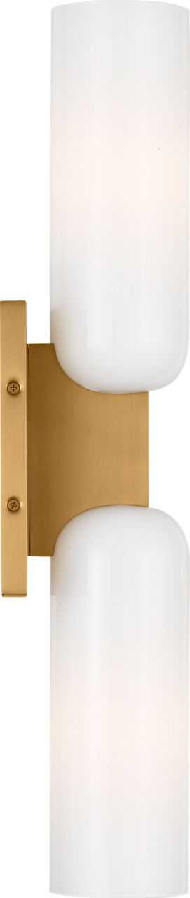 Visual Comfort Studio Canada - LXV1012BBS - Two Light Bath - Maroux - Burnished Brass/Burnished Brass