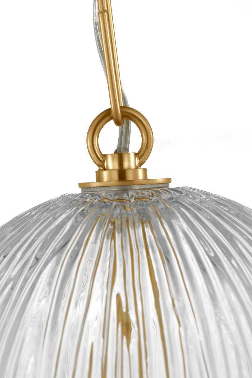 Visual Comfort Studio Canada - HP1001BBS - One Light Pendant - Serafina - Burnished Brass/Burnished Brass