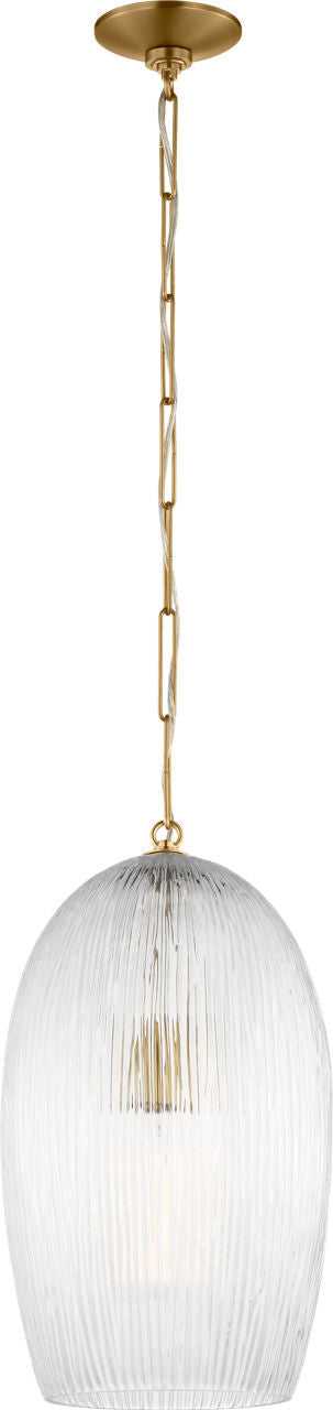 Visual Comfort Studio Canada - HP1001BBS - One Light Pendant - Serafina - Burnished Brass/Burnished Brass