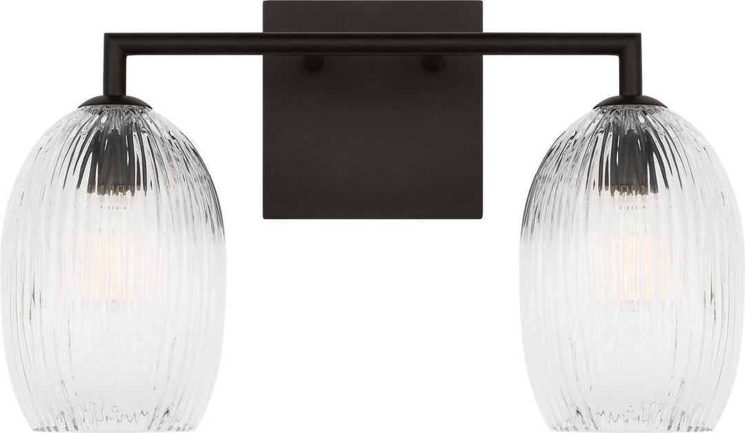 Visual Comfort Studio Canada - HV1002AI - Two Light Bath - Serafina - Aged Iron | Aged Iron