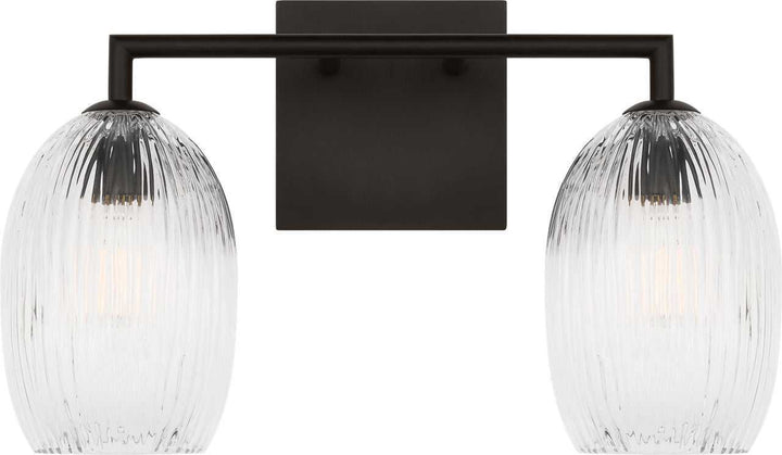 Visual Comfort Studio Canada - HV1002AI - Two Light Bath - Serafina - Aged Iron | Aged Iron