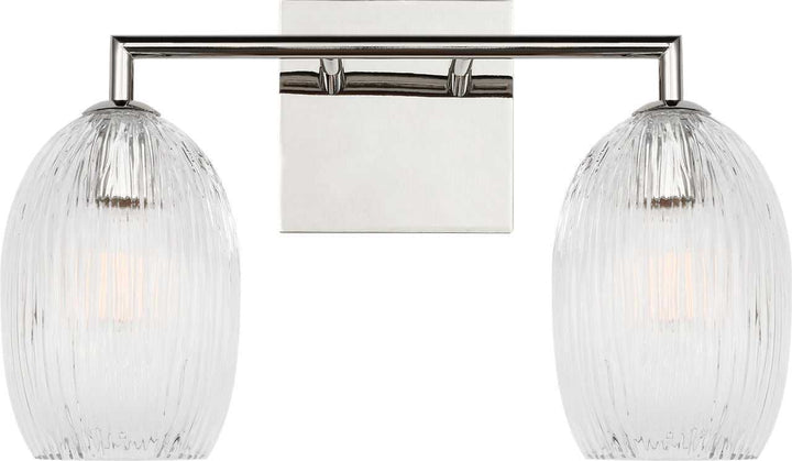 Visual Comfort Studio Canada - HV1002PN - Two Light Bath - Serafina - Polished Nickel/Polished Nickel