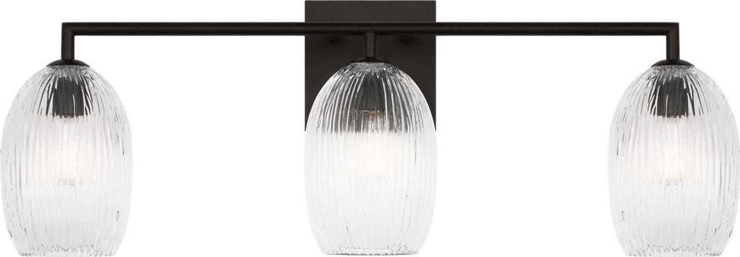 Visual Comfort Studio Canada - HV1003AI - Three Light Bath - Serafina - Aged Iron | Aged Iron
