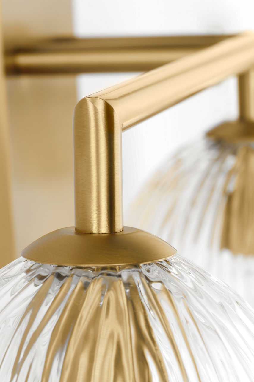 Visual Comfort Studio Canada - HV1003BBS - Three Light Bath - Serafina - Burnished Brass | Burnished Brass