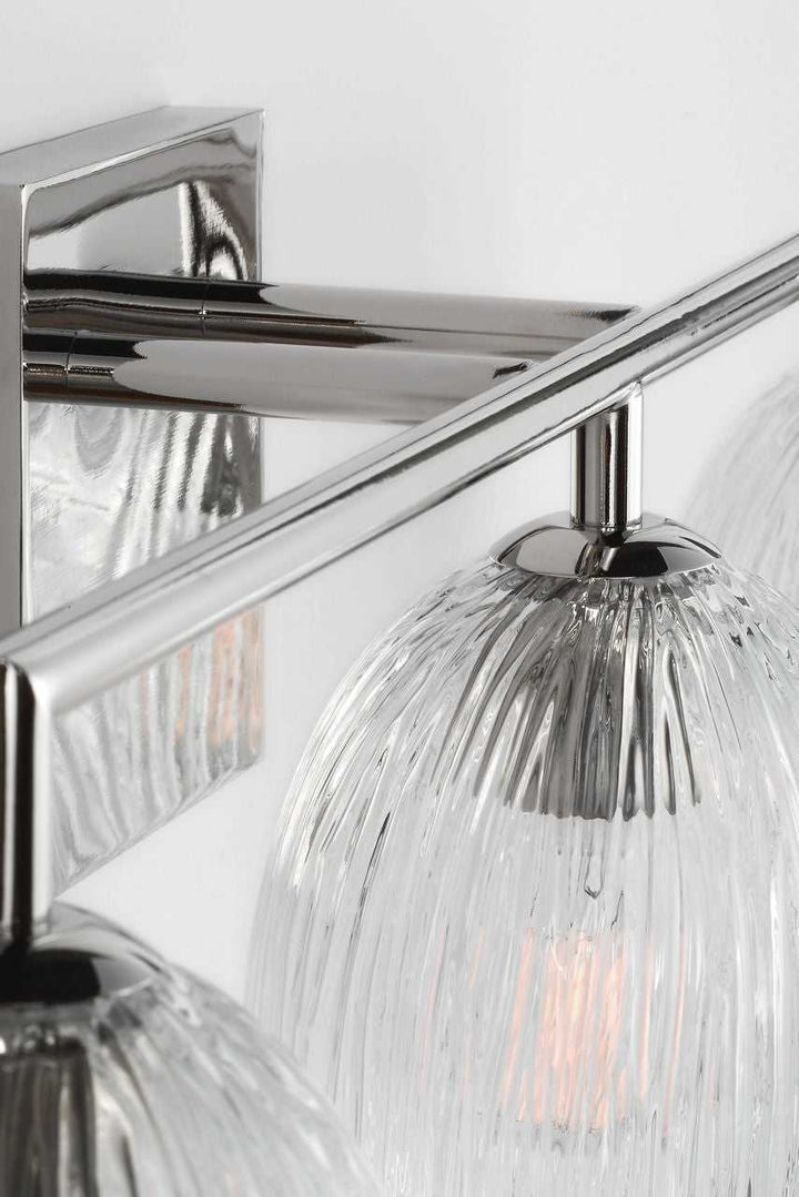 Visual Comfort Studio Canada - HV1003PN - Three Light Bath - Serafina - Polished Nickel | Polished Nickel