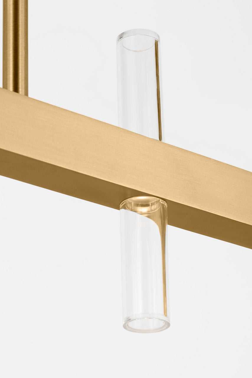 Visual Comfort Studio Canada - SLC11120BBS - LED Linear Pendant - Silas - Burnished Brass/Burnished Brass