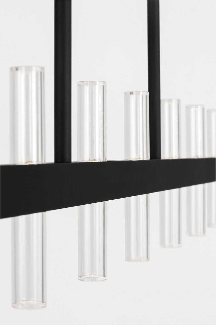 Visual Comfort Studio Canada - SLC11120MBK - LED Linear Pendant - Silas - Midnight Black/Midnight Black