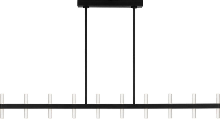Visual Comfort Studio Canada - SLC11120MBK - LED Linear Pendant - Silas - Midnight Black/Midnight Black
