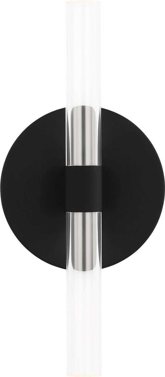 Visual Comfort Studio Canada - SLW1082MBK - LED Wall Sconce - Silas - Midnight Black/Midnight Black