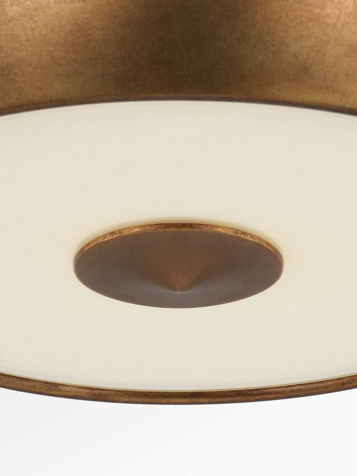 Visual Comfort Studio Canada - LXF1031VGD - One Light Flush Mount - Solene - Vintage Gild | Vintage Gild
