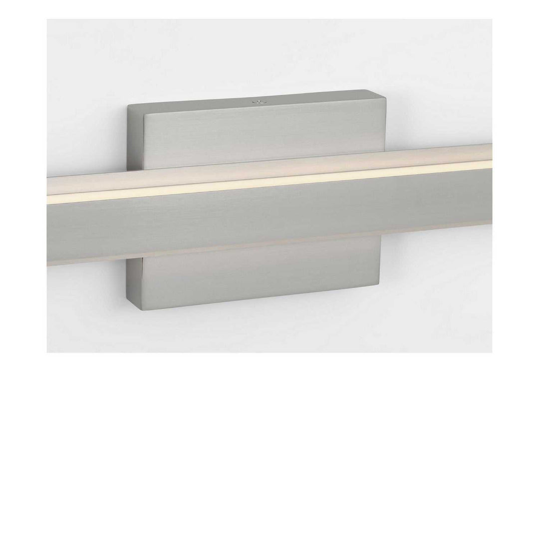 Aro LED Vanity in Brushed Nickel Generation Lighting Canada