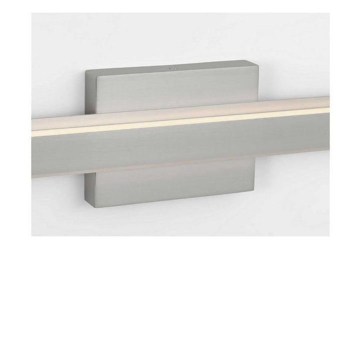 Aro LED Vanity in Brushed Nickel Generation Lighting Canada