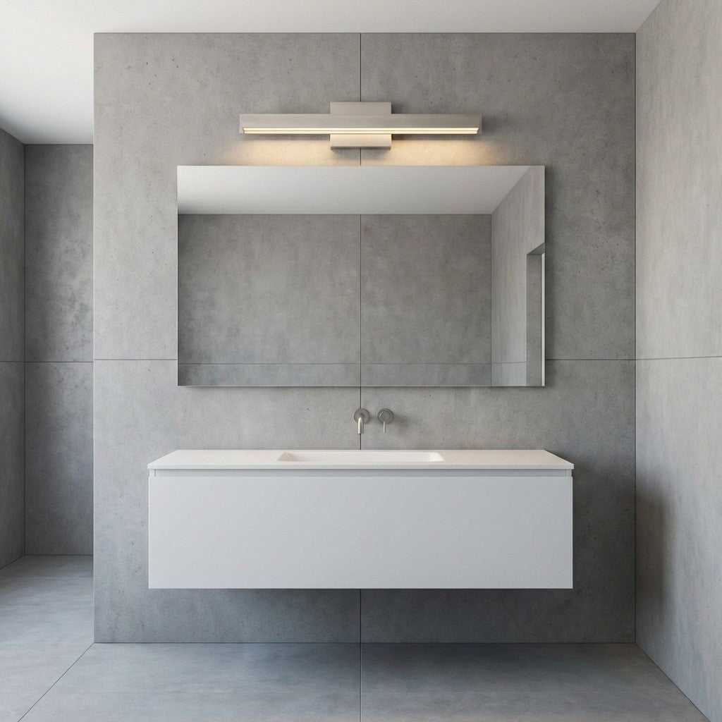Aro LED Vanity in Brushed Nickel Generation Lighting Canada