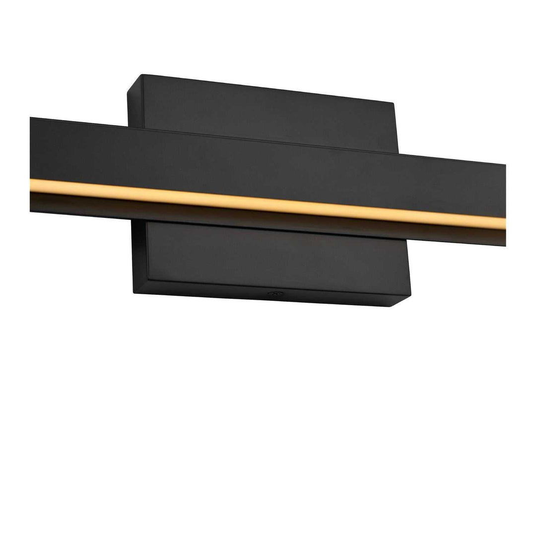 Aro LED Vanity in Midnight Black Generation Lighting Canada