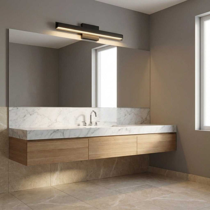 Aro LED Vanity in Midnight Black Generation Lighting Canada