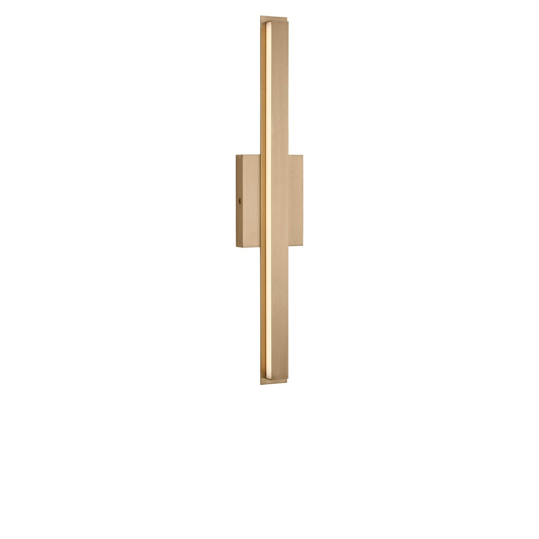 Aro LED Vanity in Satin Brass Generation Lighting Canada