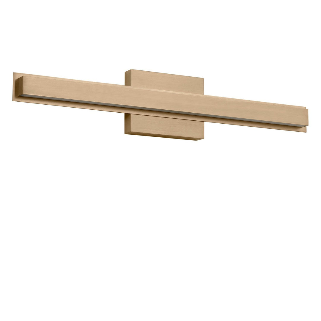 Aro LED Vanity in Satin Brass Generation Lighting Canada