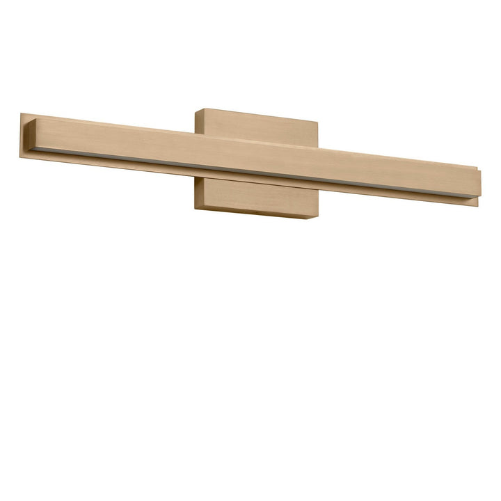Aro LED Vanity in Satin Brass Generation Lighting Canada
