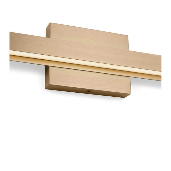 Aro LED Vanity in Satin Brass Generation Lighting Canada