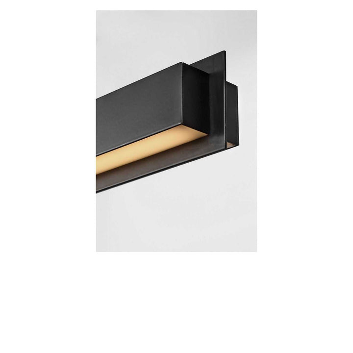 Aro Linear Chandelier in Midnight Black Generation Lighting Canada
