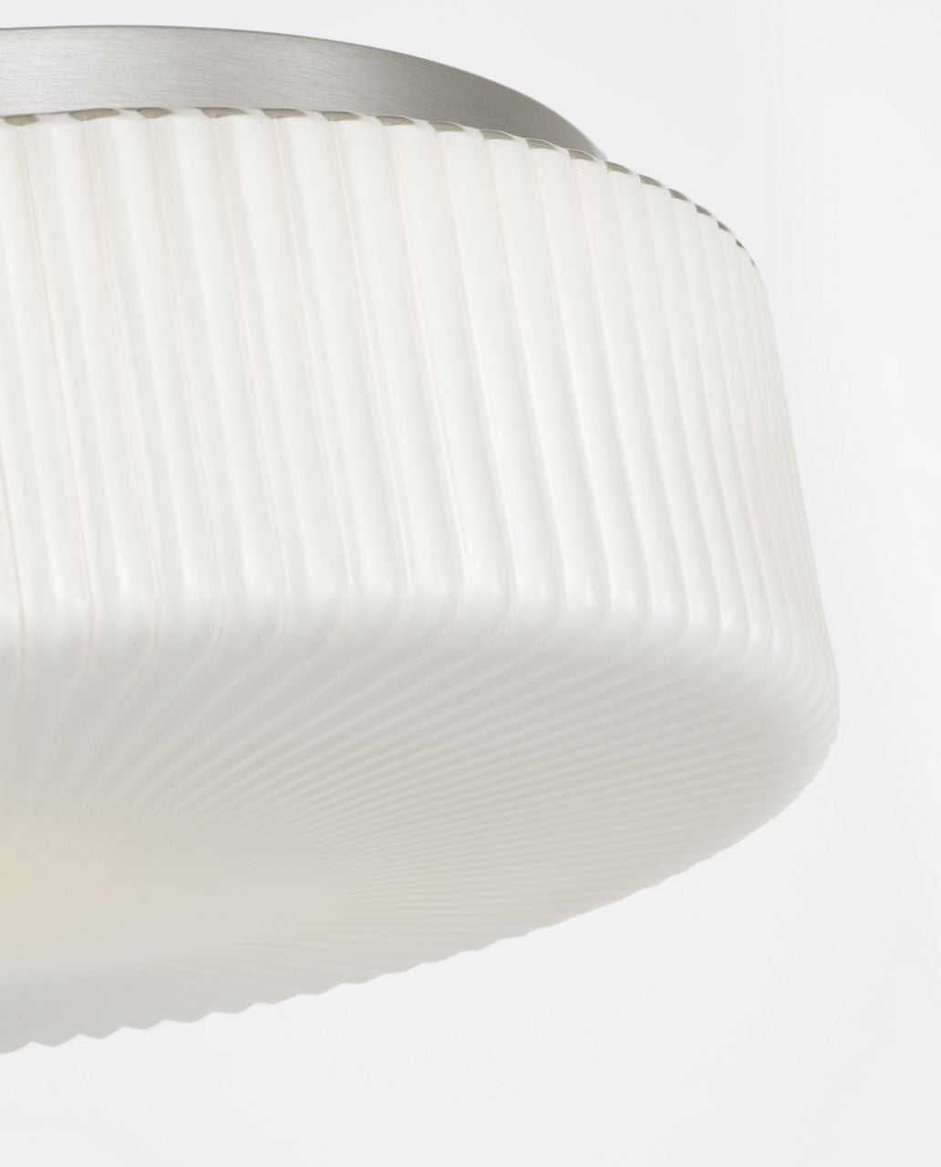 Axira Two Light Flush Mount in Brushed Nickel Generation Lighting Canada