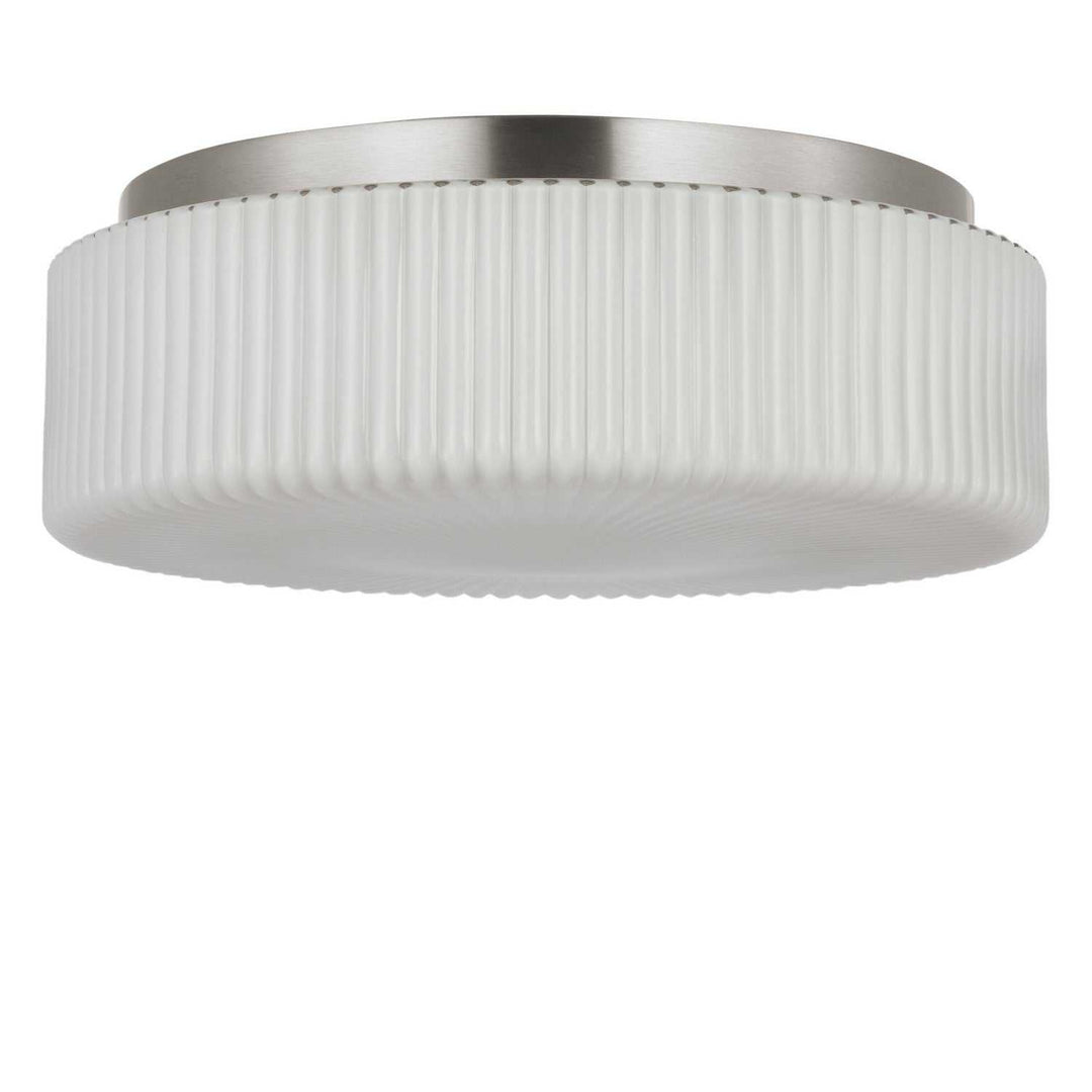 Axira Two Light Flush Mount in Brushed Nickel Generation Lighting Canada