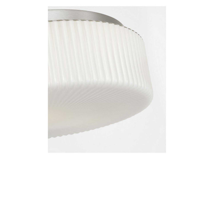 Axira Two Light Flush Mount in Brushed Nickel Generation Lighting Canada