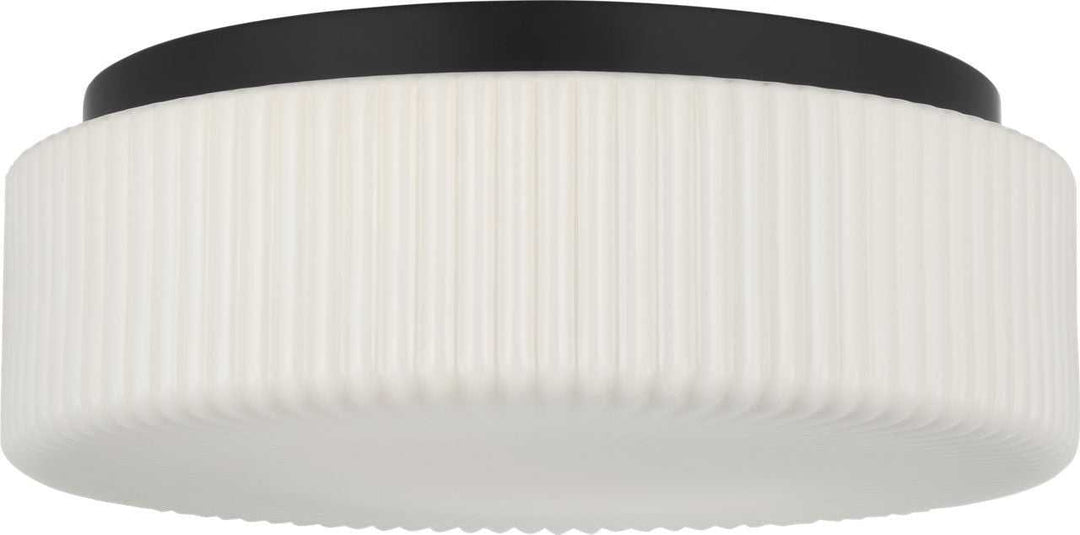Axira Two Light Flush Mount in Midnight Black Generation Lighting Canada