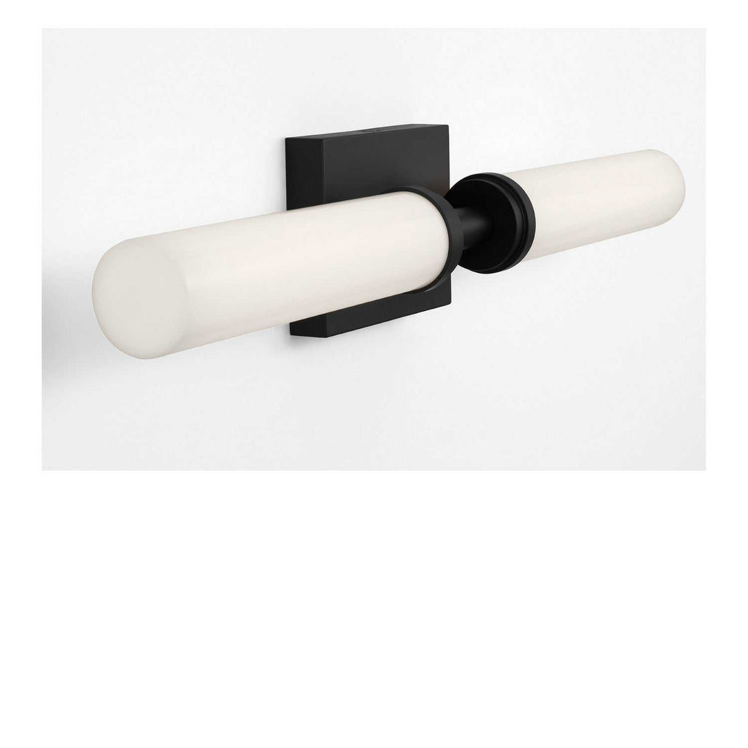 Coles LED Vanity in Midnight Black Generation Lighting Canada