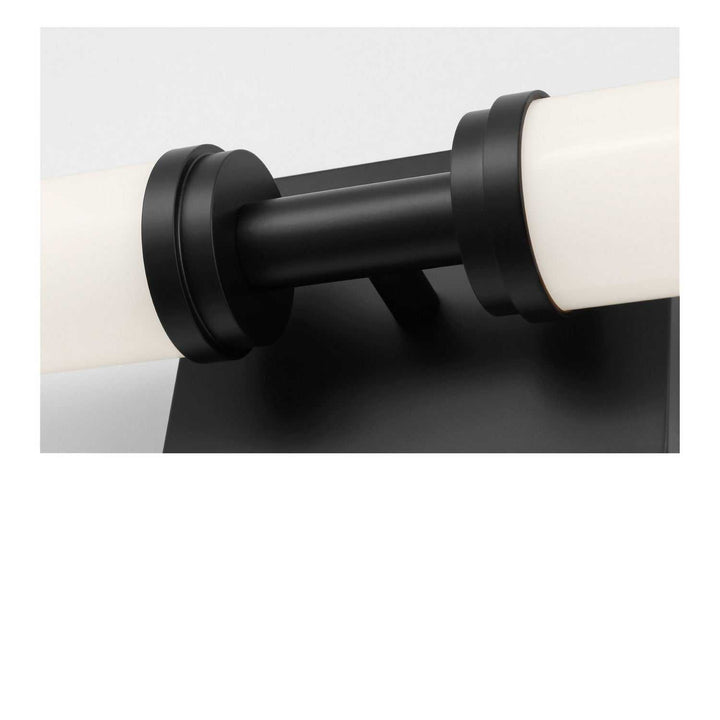 Coles LED Vanity in Midnight Black Generation Lighting Canada
