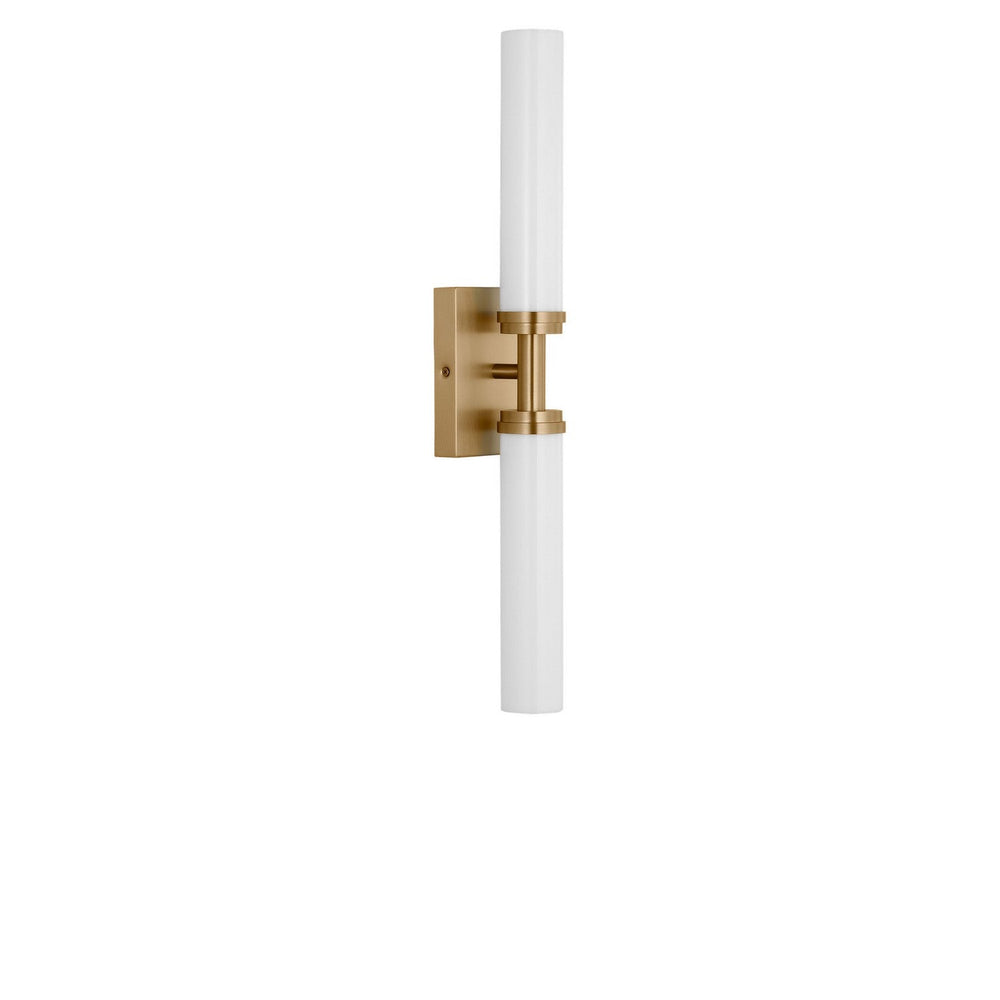 Coles LED Vanity in Satin Brass Generation Lighting Canada