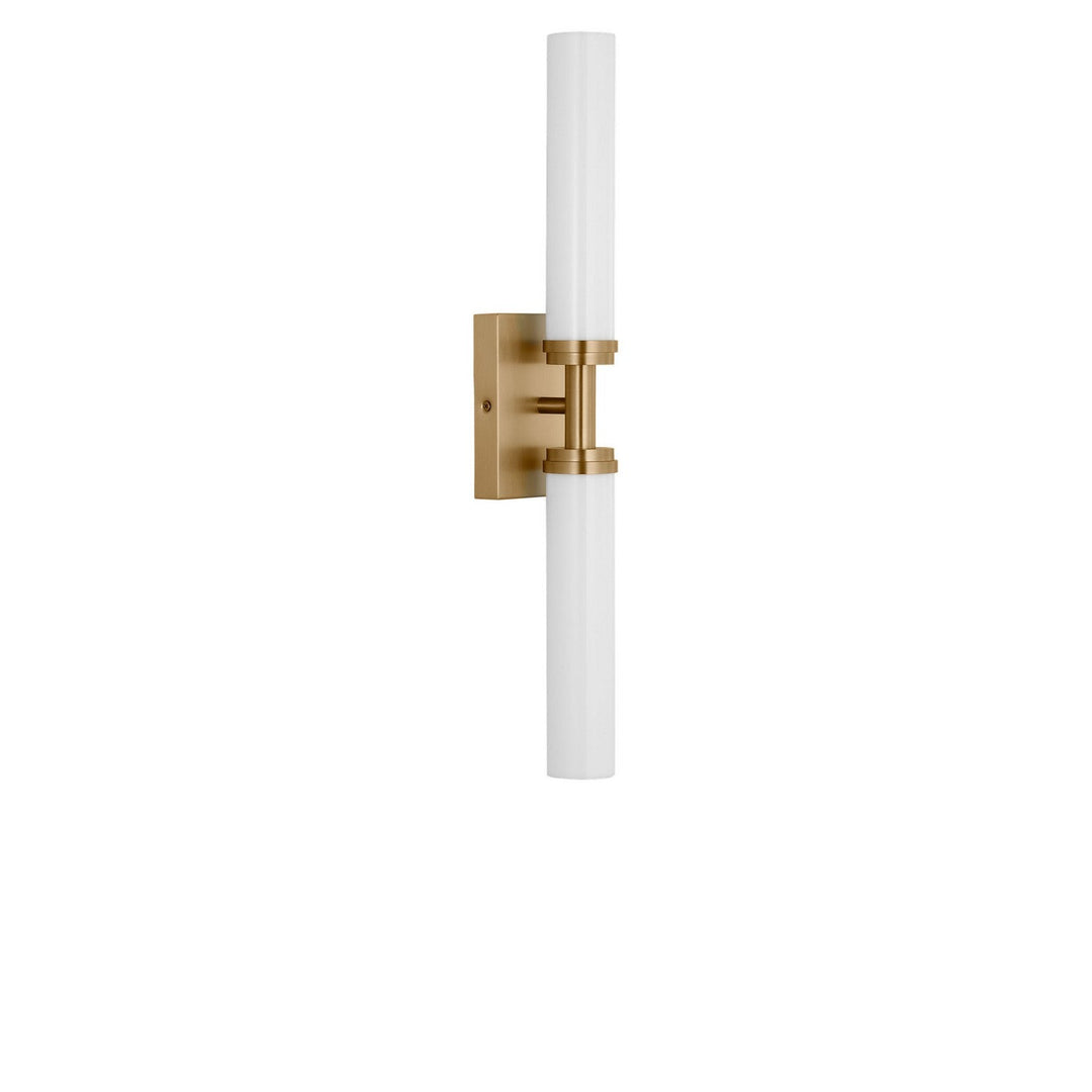Coles LED Vanity in Satin Brass Generation Lighting Canada
