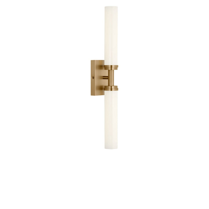 Coles LED Vanity in Satin Brass Generation Lighting Canada