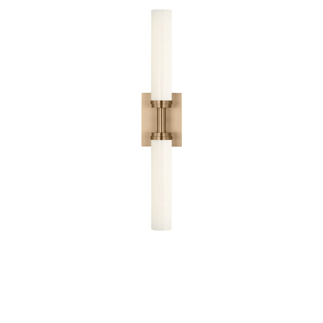Coles LED Vanity in Satin Brass Generation Lighting Canada