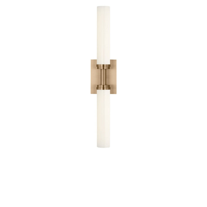 Coles LED Vanity in Satin Brass Generation Lighting Canada