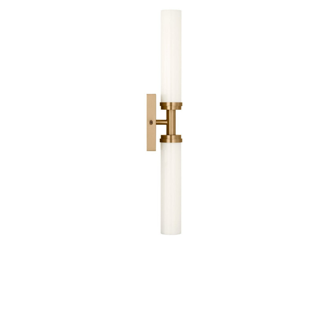 Coles LED Vanity in Satin Brass Generation Lighting Canada