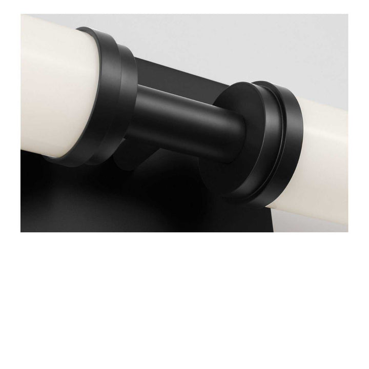 Coles LED Vanity in Midnight Black Generation Lighting Canada