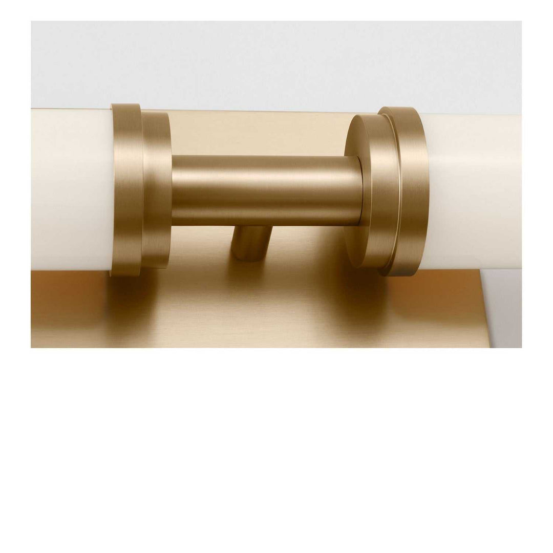 Coles LED Vanity in Satin Brass Generation Lighting Canada