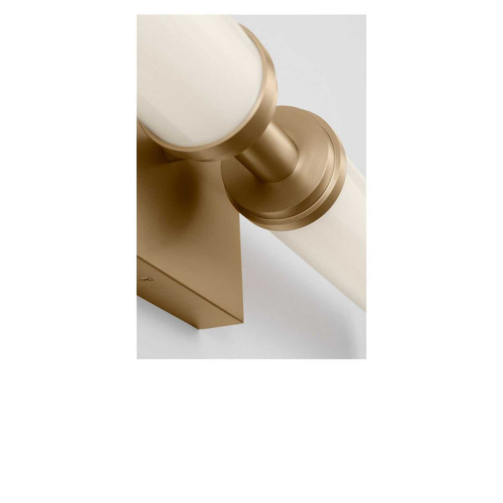 Coles LED Vanity in Satin Brass Generation Lighting Canada