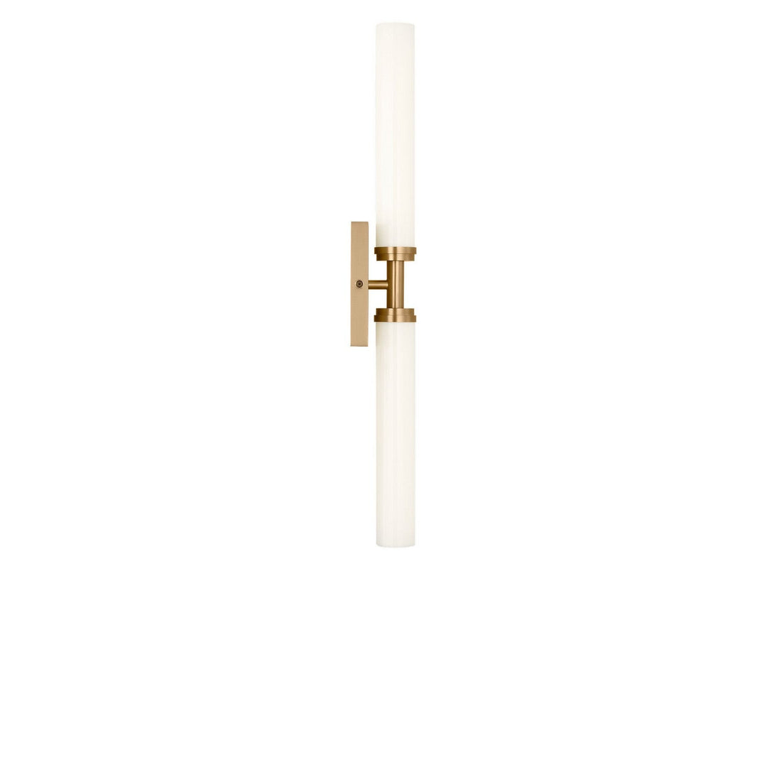 Coles LED Vanity in Satin Brass Generation Lighting Canada