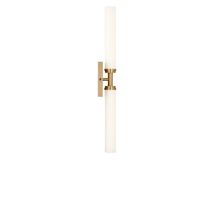 Coles LED Vanity in Satin Brass Generation Lighting Canada
