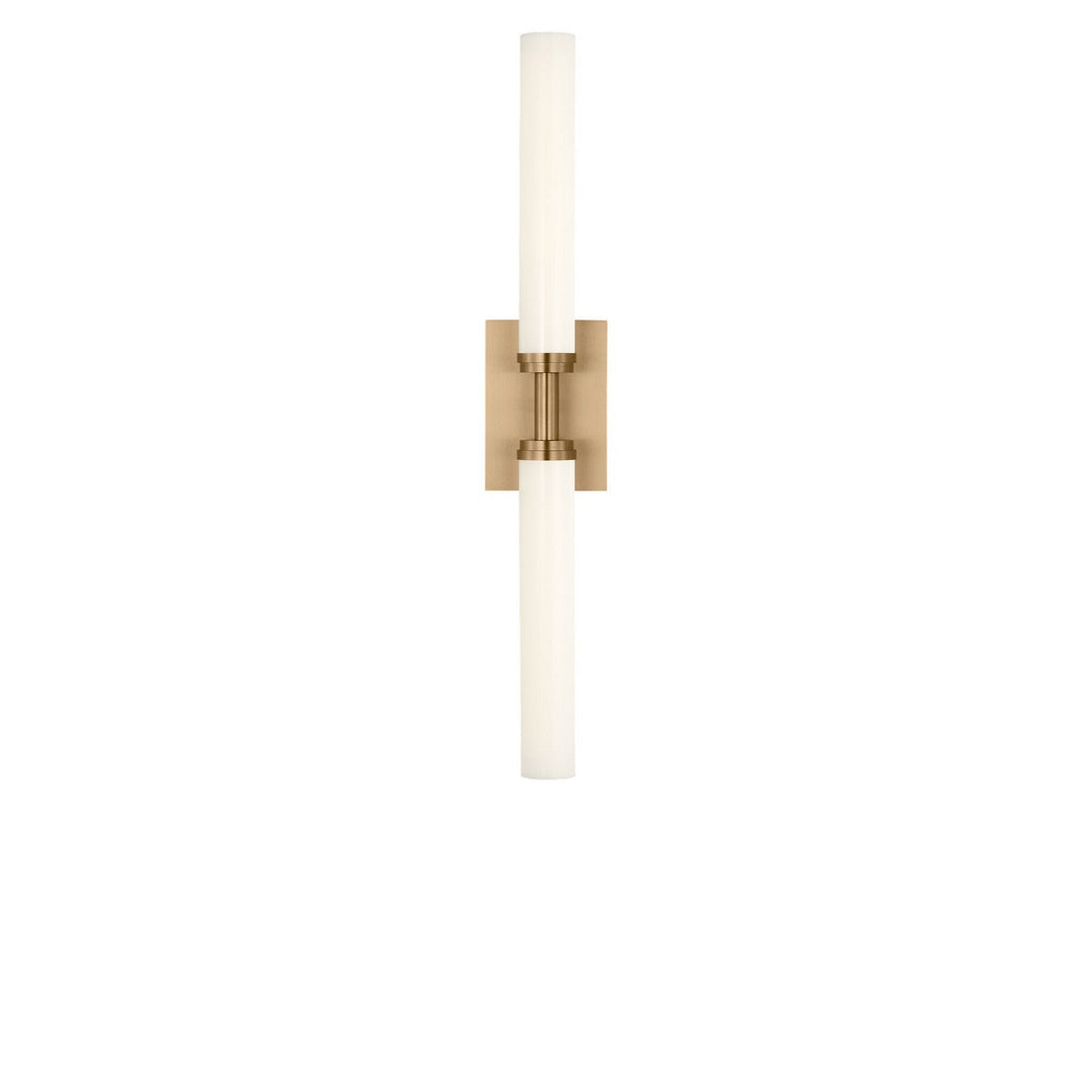 Coles LED Vanity in Satin Brass Generation Lighting Canada