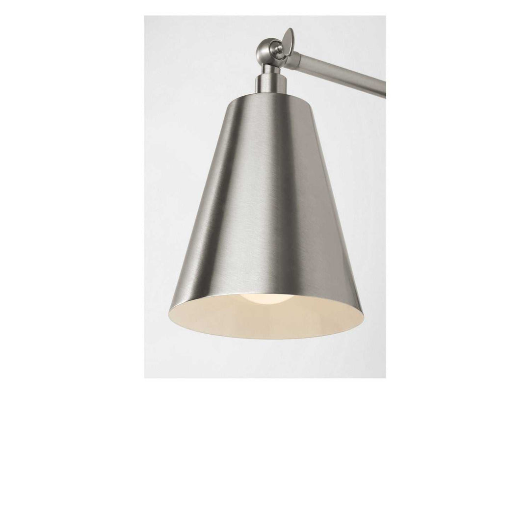 Drae One Light Wall Sconce in Burnished Brass Generation Lighting Canada