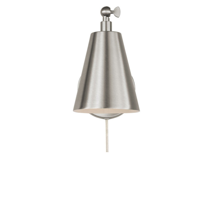 Drae One Light Wall Sconce in Burnished Brass Generation Lighting Canada