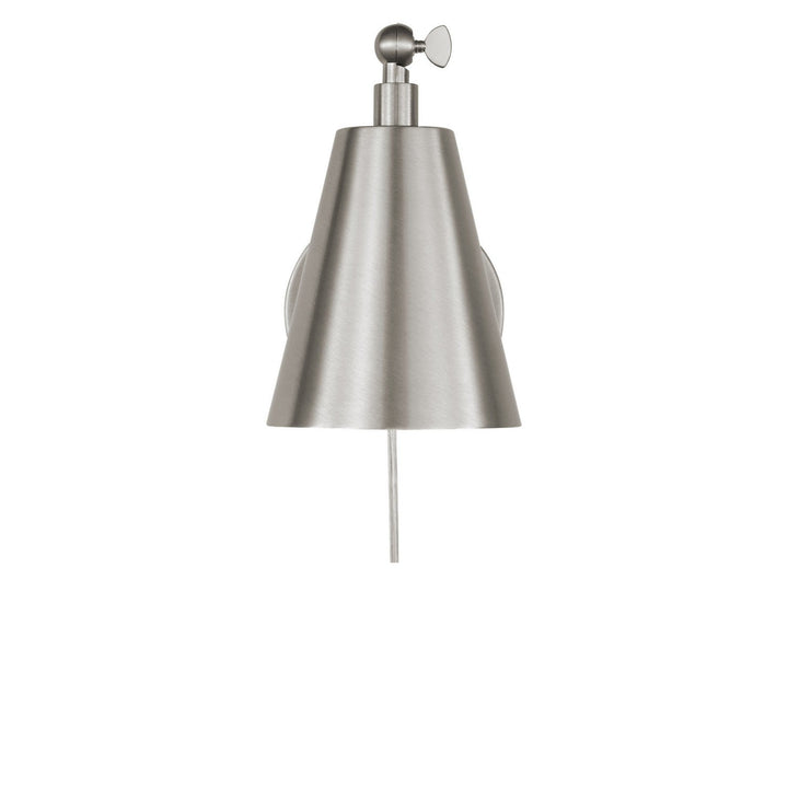 Drae One Light Wall Sconce in Burnished Brass Generation Lighting Canada