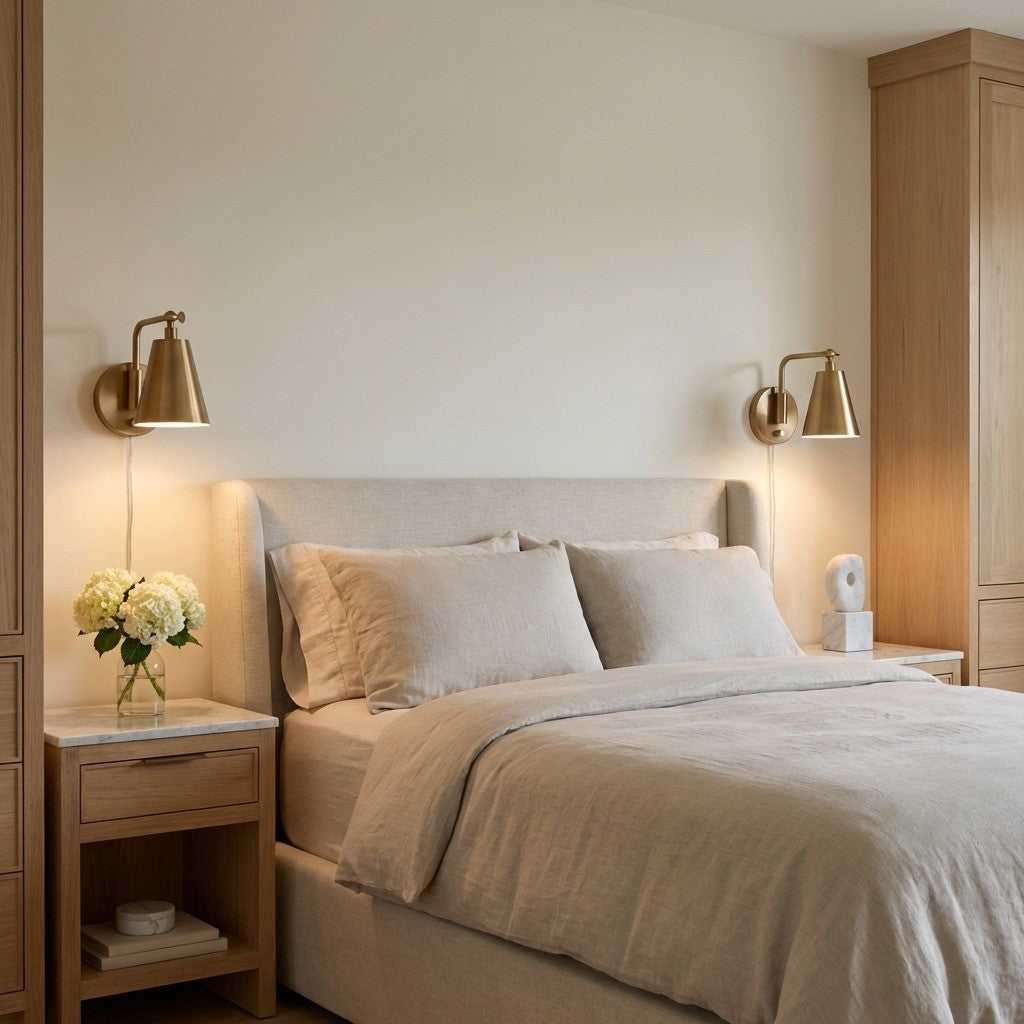 Drae One Light Wall Sconce in Satin Brass Generation Lighting Canada