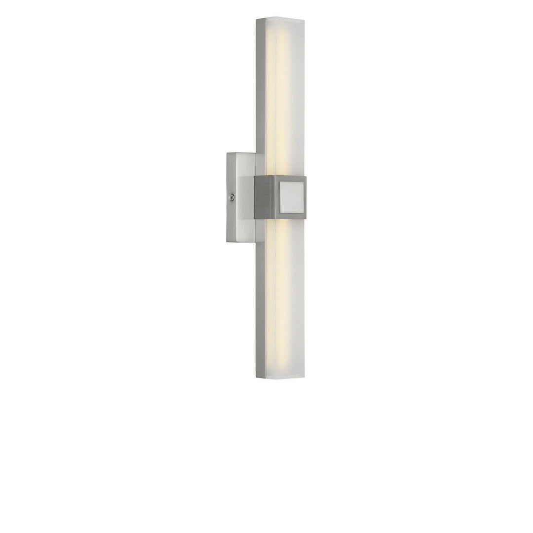 Fentress LED Vanity in Brushed Nickel Generation Lighting Canada