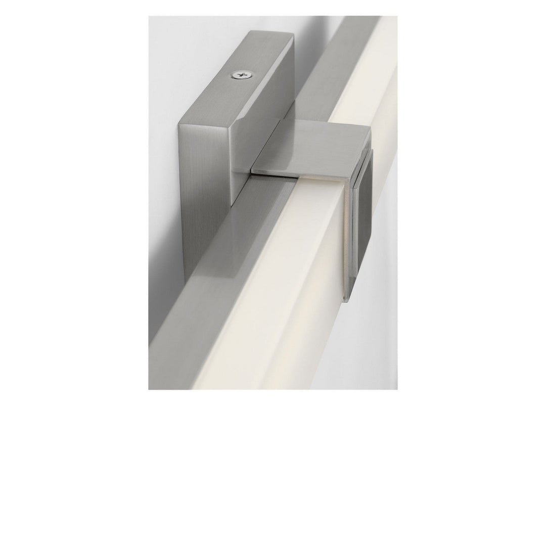 Fentress LED Vanity in Brushed Nickel Generation Lighting Canada